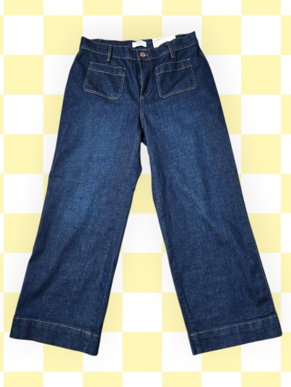 Loft Palmer Wide Leg Denim Jeans NWT